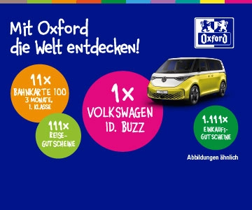 Aktionsbeschreibung für Oxfordgewinnaktion.