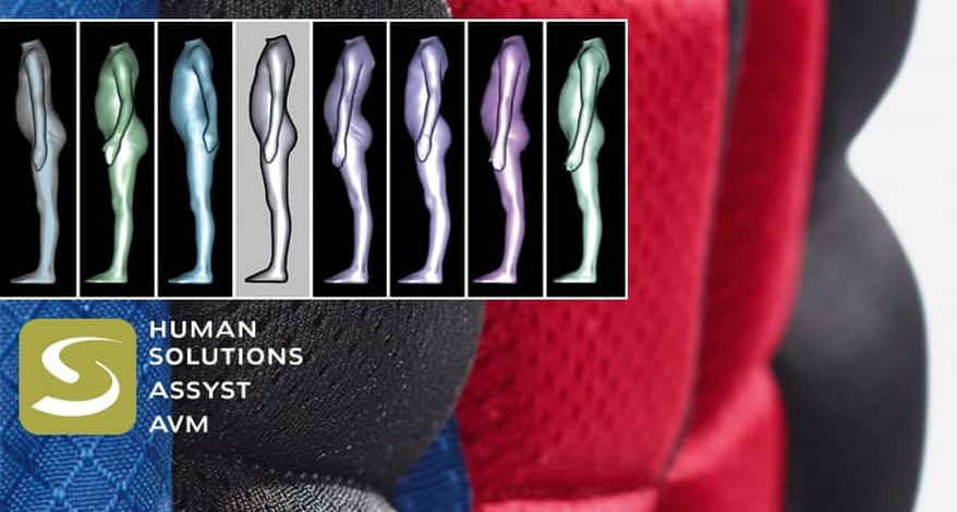 Ein Scan von verschiedenen Körpern von Kindern. Hier ist klar ersichtlich, dass es nicht "die eine" Rückenkontur gibt, sondern sich alle unterscheiden.