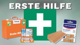 Das Wort "Neuheiten" mit einem Karton Icon.