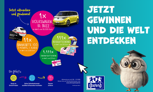 Grafik zum Gewinnspiel von Oxford