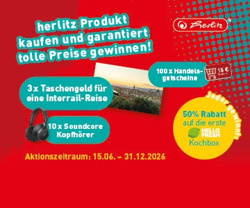 Aktionsbeschreibung für Herlitzgewinnaktion.