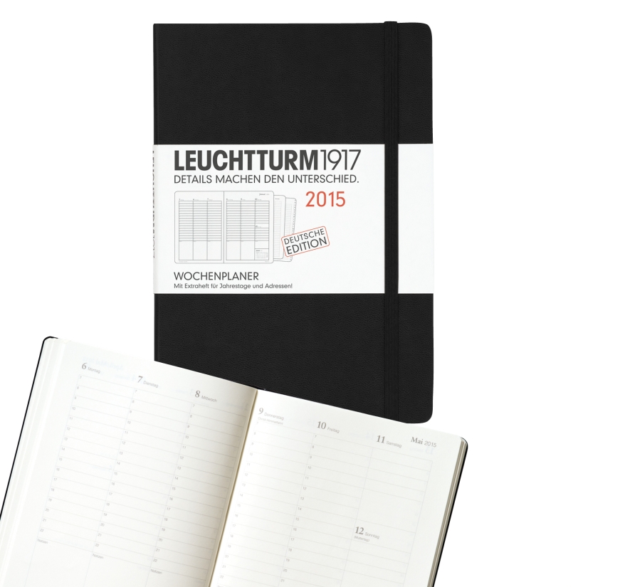 Wochenplaner der Marke Leuchtturm1917. 