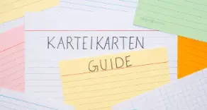 Alles rund um KARTEIKARTEN ☝️ Welche Arten von Karteikarten gibt es? Welche Größe haben Karteikarten?? Von Schaal aus Ravensburg