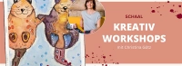 Bild mir Bibern und Text zu Kreativ Workshops.