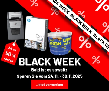 Teaser zur Black Week Aktion 2025