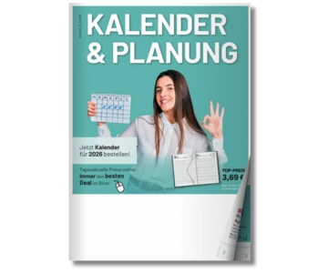 Abbildung des Kalender & Planungs Katalogs.