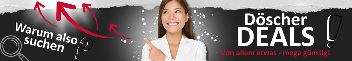 Banner Hinweis Döscher Deals