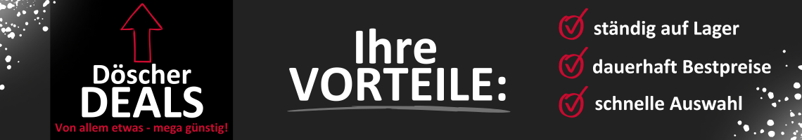 Döscher Deals Aufzählung der Vorteile