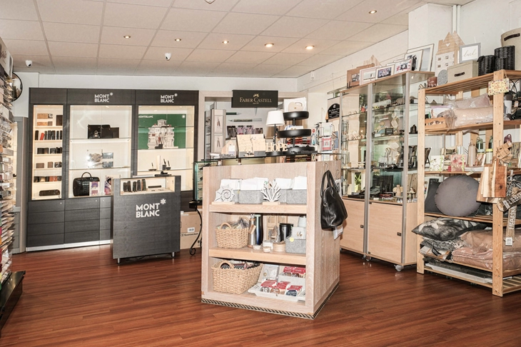 Innenansicht des Ladenlokals von Dössel & Rademacher