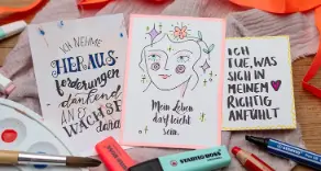 DIY-Affirmationskarten ✩ mit Vorlagen zum KOSTENLOSEN Download ↓ von Eickhoffs aus Menden