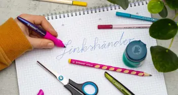 Alles zum Thema Linkshänderfüller und welche Produkte Linkshänder Kinder unterstützen. Mehr bei Engler in Rheinbach und im Onlineshop.