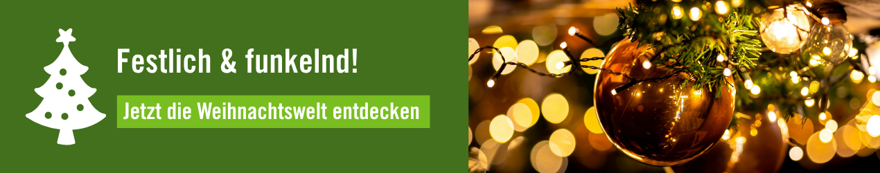 Festlich und funkelnd - Weihnachtssortiment