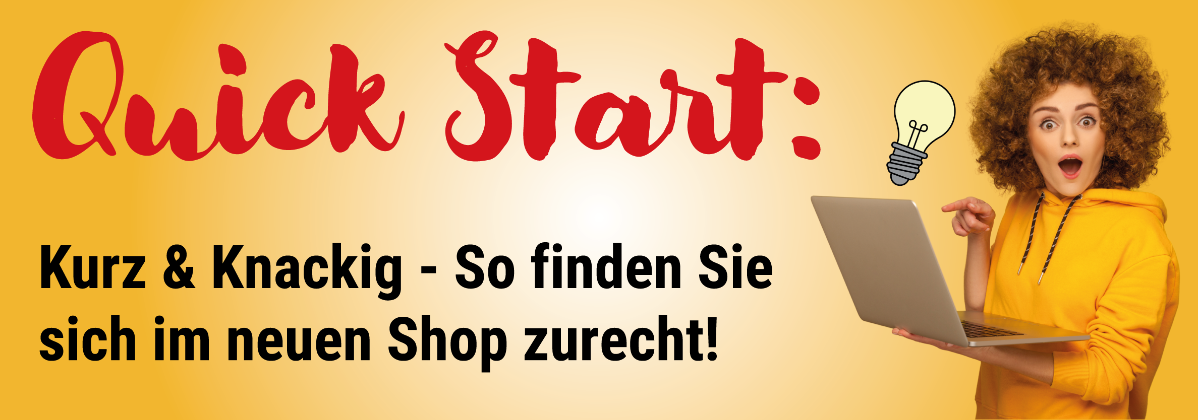 Eine Frau öffnet einen Laptop aus dem Artikel schweben.