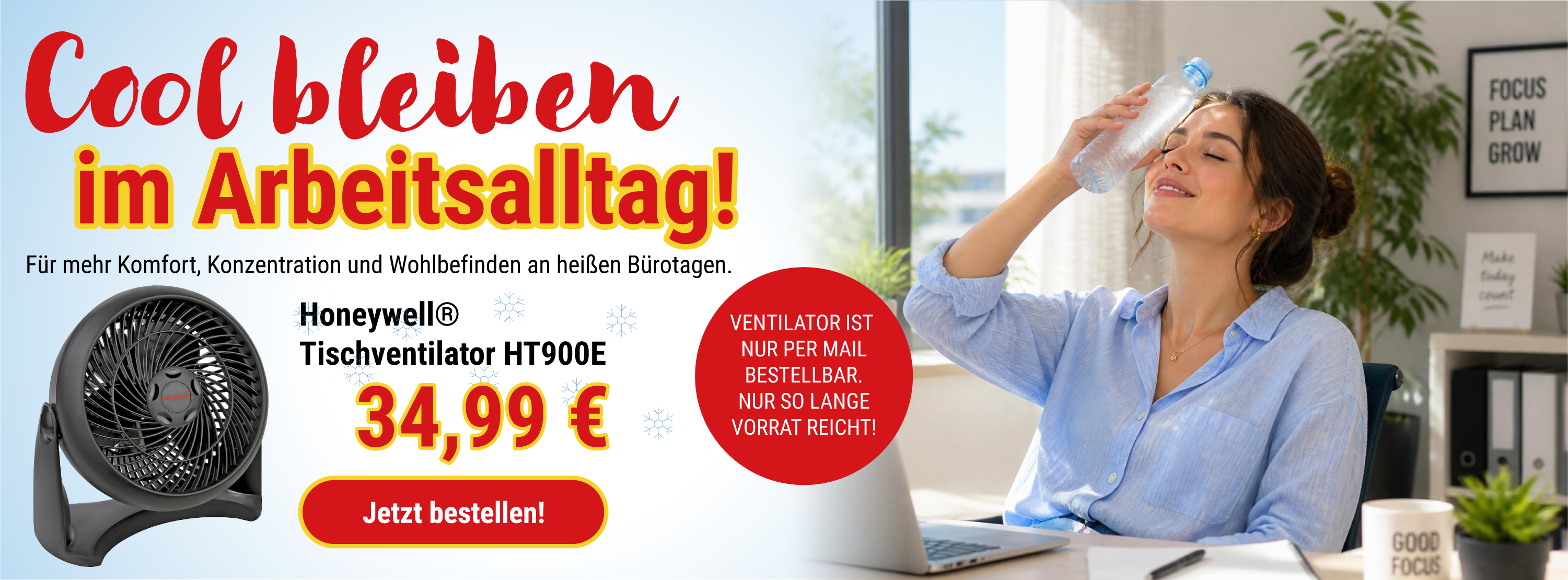 Cool bleiben im Arbeitsalltag!