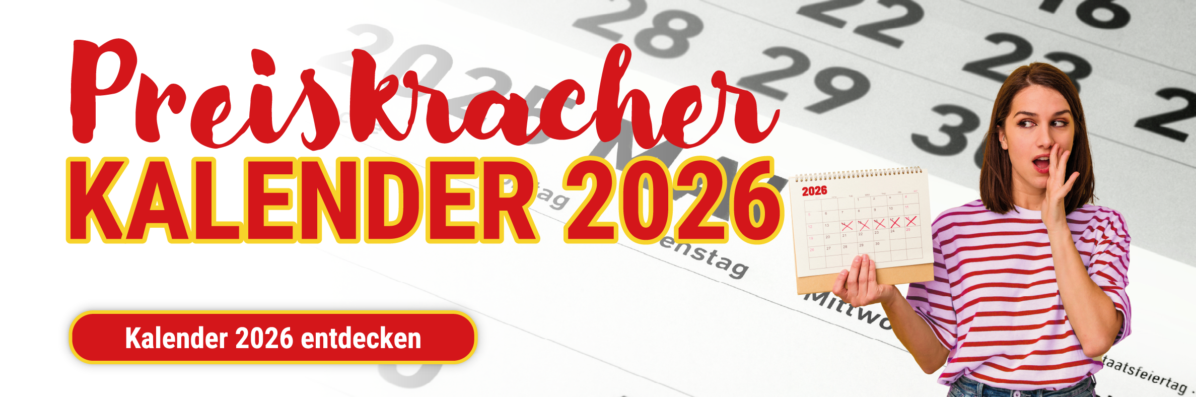 Preiskracher Kalender 2026
