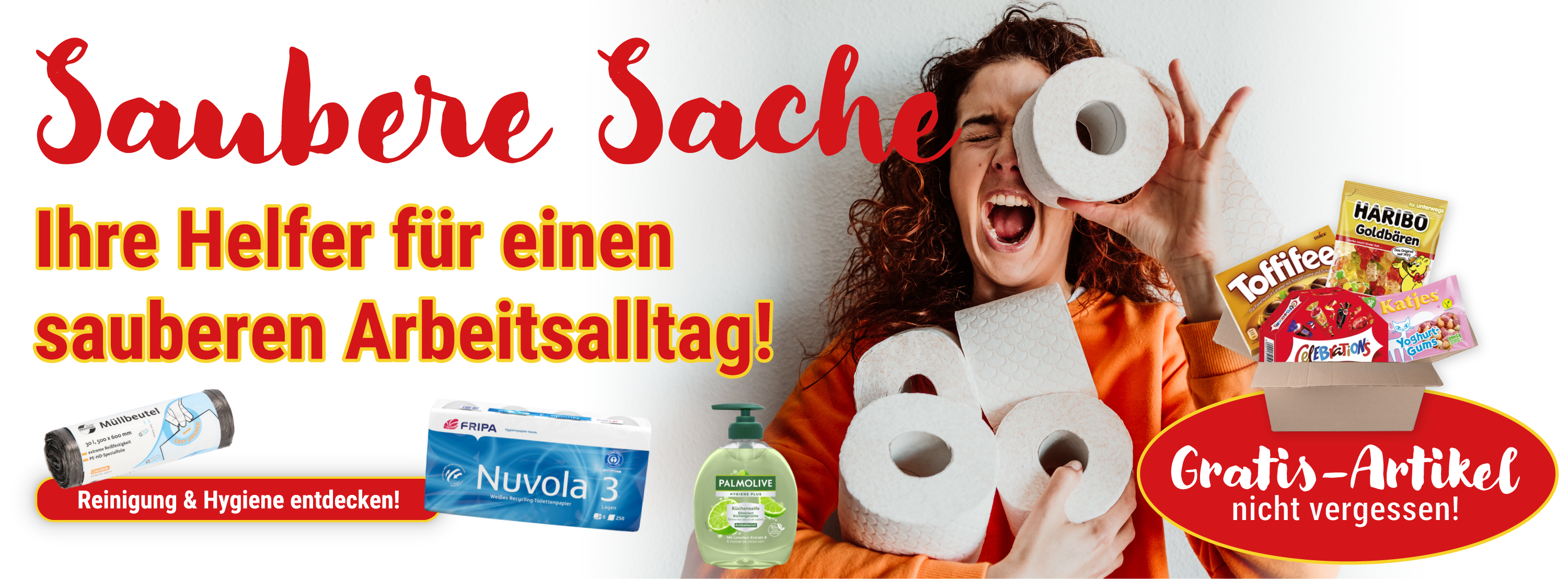 Saubere Sache - Produkte für einen sauberen Arbeitsalltag