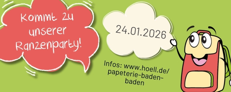 Baner zur Ranzenparty 2026 bei Höll 