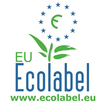 Logo des Umweltzeichens EU-Ecolabel. 