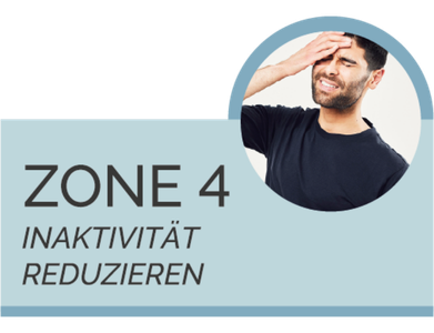 Zone 4: Inaktivität reduzieren