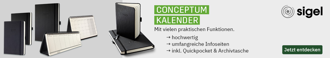 Conceptum Kalender von Sigel