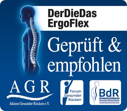 AGR Gütesigel zum Schulranzen DerDieDas ErgoFlex