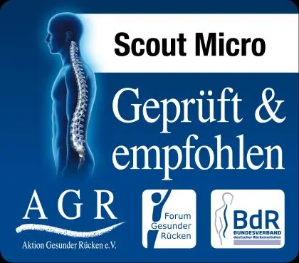 AGR Gütesigel zum Schulranzen Scout Micro