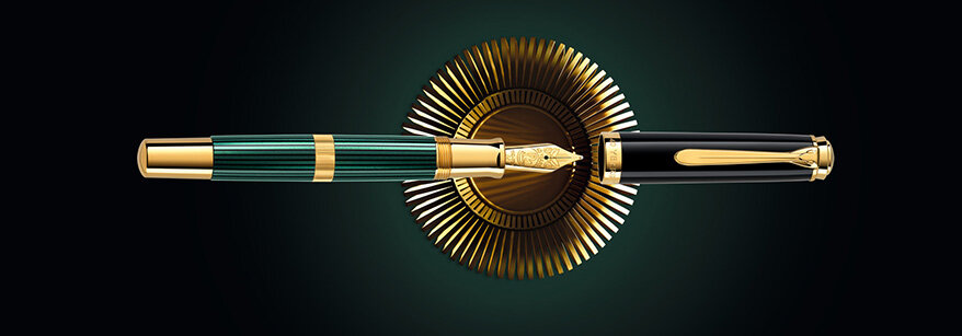 Der Füller "Souverän" von Pelikan.