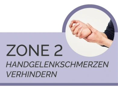 Zone 2: Handgelenkschmerzen verhindern