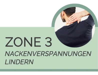 Zone 3: Nackenverspannungen lindern