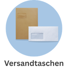 Abbildung von Versandtaschen