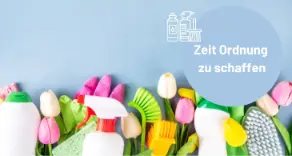 Entdecken Sie passende Reinigungs- und Organisationsmittel für ihren Arbeitsplatz und zuhause. Aber auch Ihr Garten, darf beim Frühjahrsputz nicht zu kurz kommen.