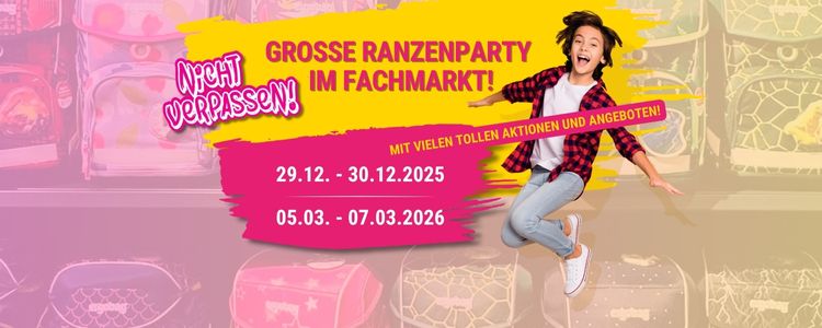 Einladung zur Ranzenparty 2025 und 2026