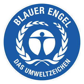 Logo des Umweltzeichens Blauer Engel 
