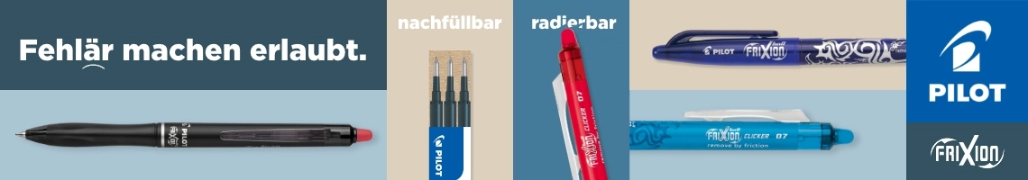 Frixion Stifte von Pilot
