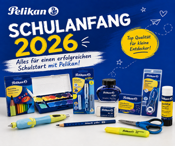 Pelikan Schulaktion mit verschiedenen Produkten