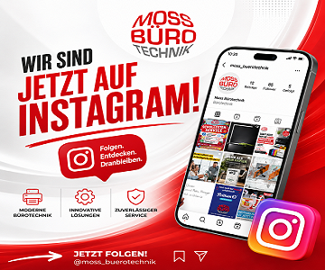 Ein Werbebeitrag für unsere Instagramseite mit der Caption "Wir sind jetzt auf Instagram"