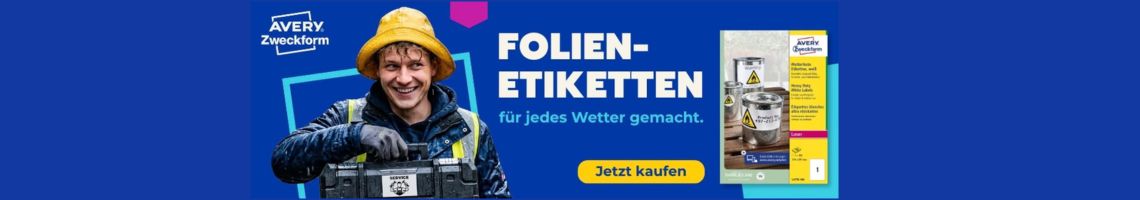 Folien-Etiketten von Avery Zweckform