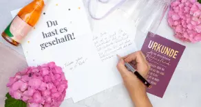 Karte zur Rente schreiben ✎ mit SPRUCHSAMMLUNG und BEISPIELTEXTEN | einfach | persönlich von Nottbeck in Lingen