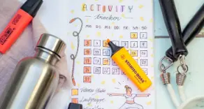 Gewohnheiten visualisieren ✏️ mit dem Bullet Journal HABIT TRACKER | Funktionsweise und gratis Vorlagen von Onken in Oldenburg