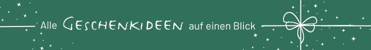 Grafik mit dem Text „Alle Geschenkideen auf einen Blick