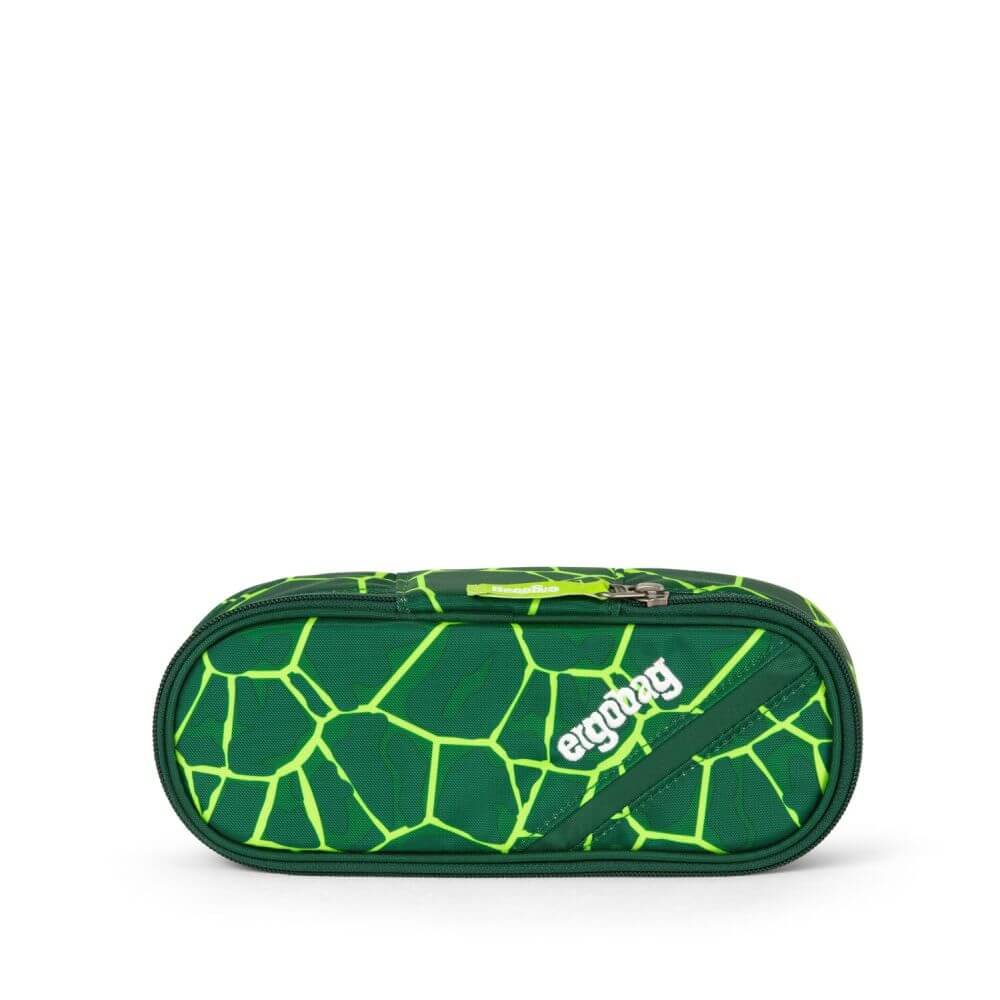 Schlamperrolle der Marke ergobag in grün.