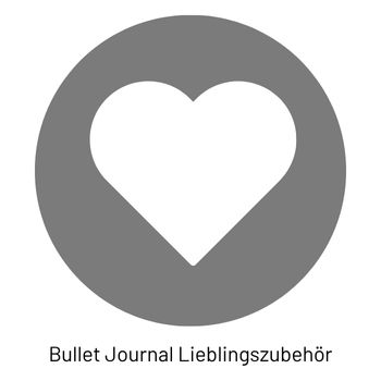 Grauer Button mit weiter Illustration eines Herzens