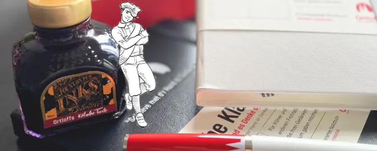 Banner mit Bewerbung der Ortloff- und Köln-Produkte