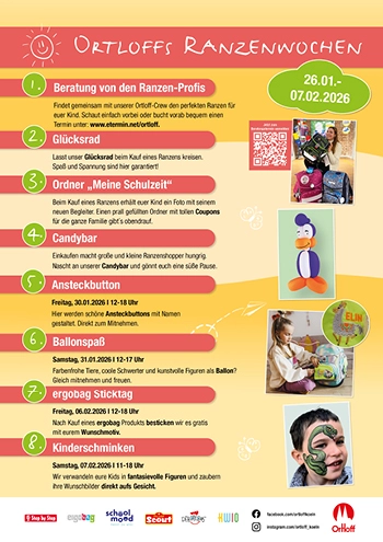 Übersicht Programm Ranzenwochen 2026