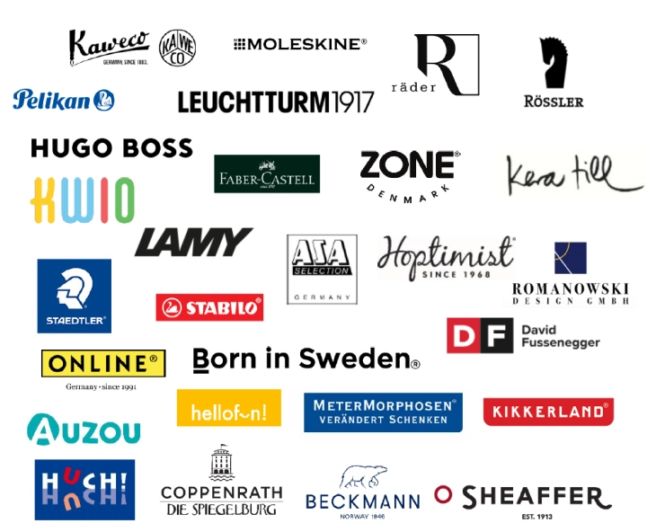 Abbildung diverser Markenlogos