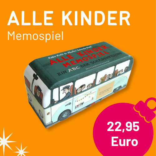 Grafik mit dem Spiel "Alle Kinder" von Metermorphosen