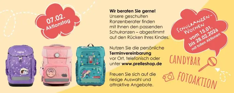 Banner zur Schulranzenwoche