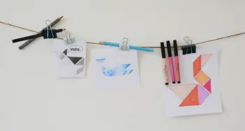 Lassen Sie sich vom Legespiel Tangram zu tierischen Kunstwerken inspirieren! Bei Prüfer & Herting in Otterndorf und im Onlineshop finden Sie alles für Ihre Umsetzung.