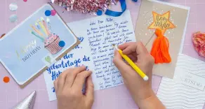 Karte schreiben zum Geburtstag ✿ Vorlagen | Spruchsammlung | Persönlichkeit | von Prüfer & Herting in Otterndorf