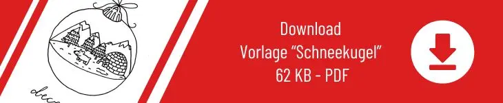 Grafik zum Download „Vorlage Deckblatt „Schneekugel"